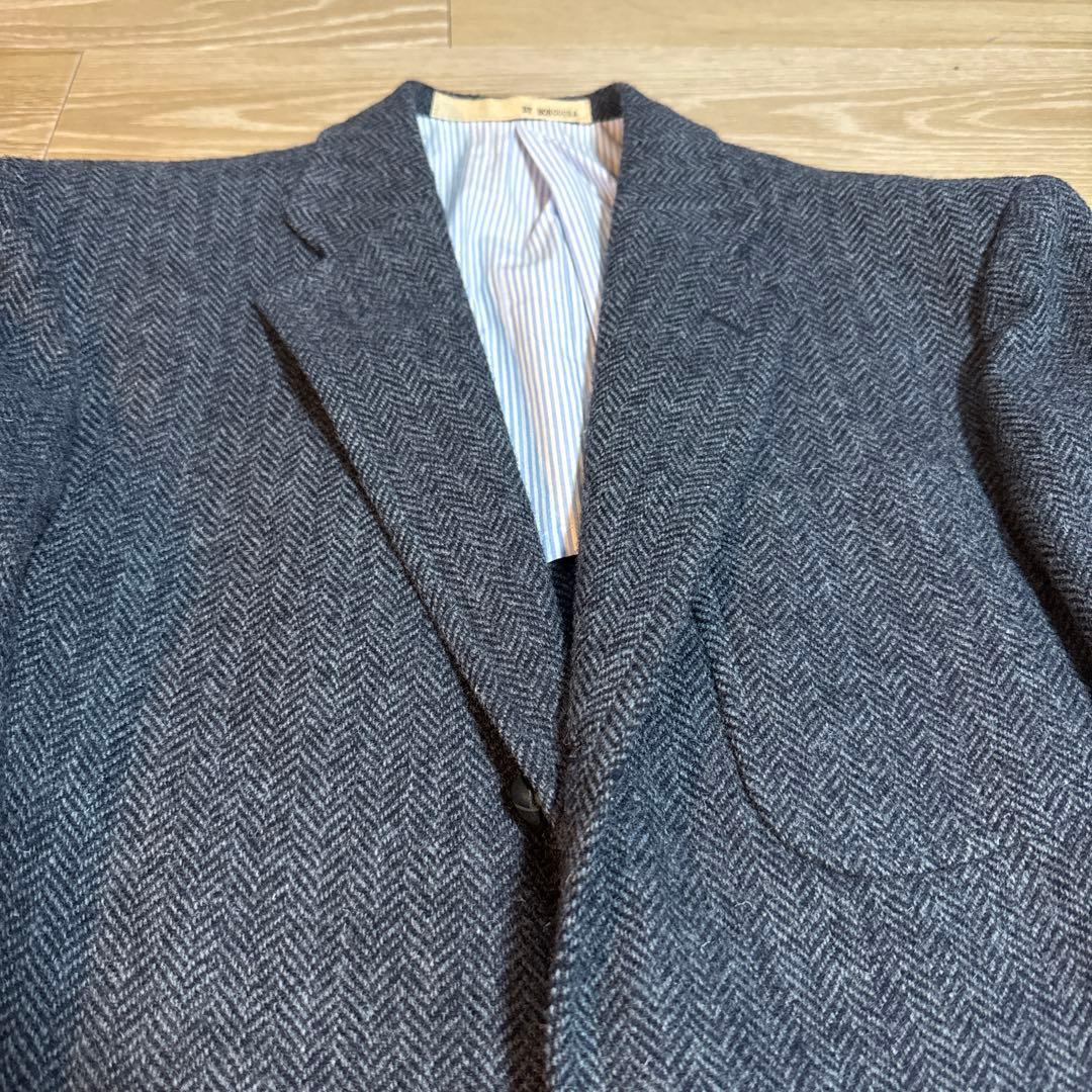 『極美品』BONCOURA ボンクラ テーラードジャケット　ツイード 38