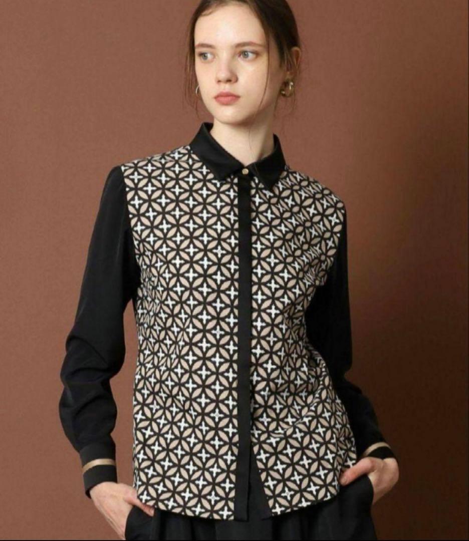 ドレステリア オーバーラップサークルシャツ DRESSTERIOR