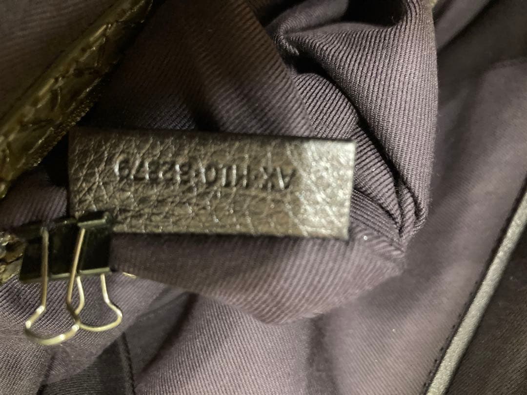 【超美品】ブルガリ パイソン バッグ　ストラップ、シリアルナンバー保存袋付き