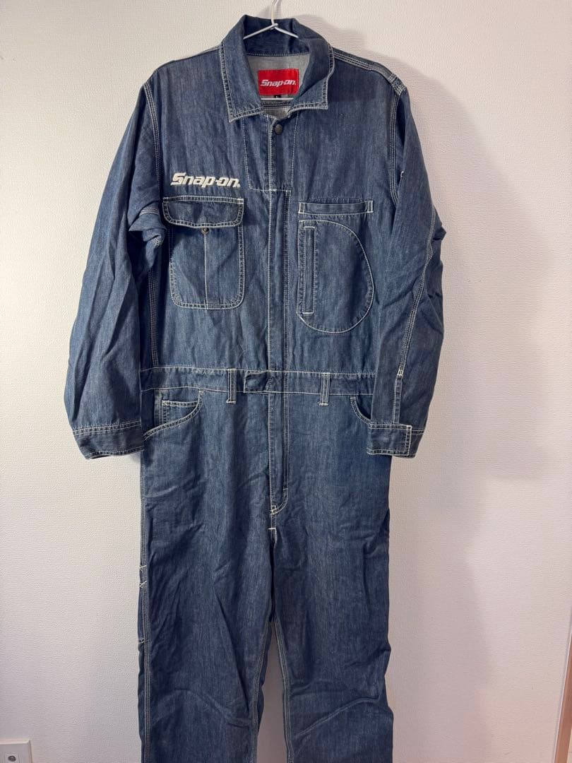 スナップオン デニムオールインワン Snap-on ツナギ