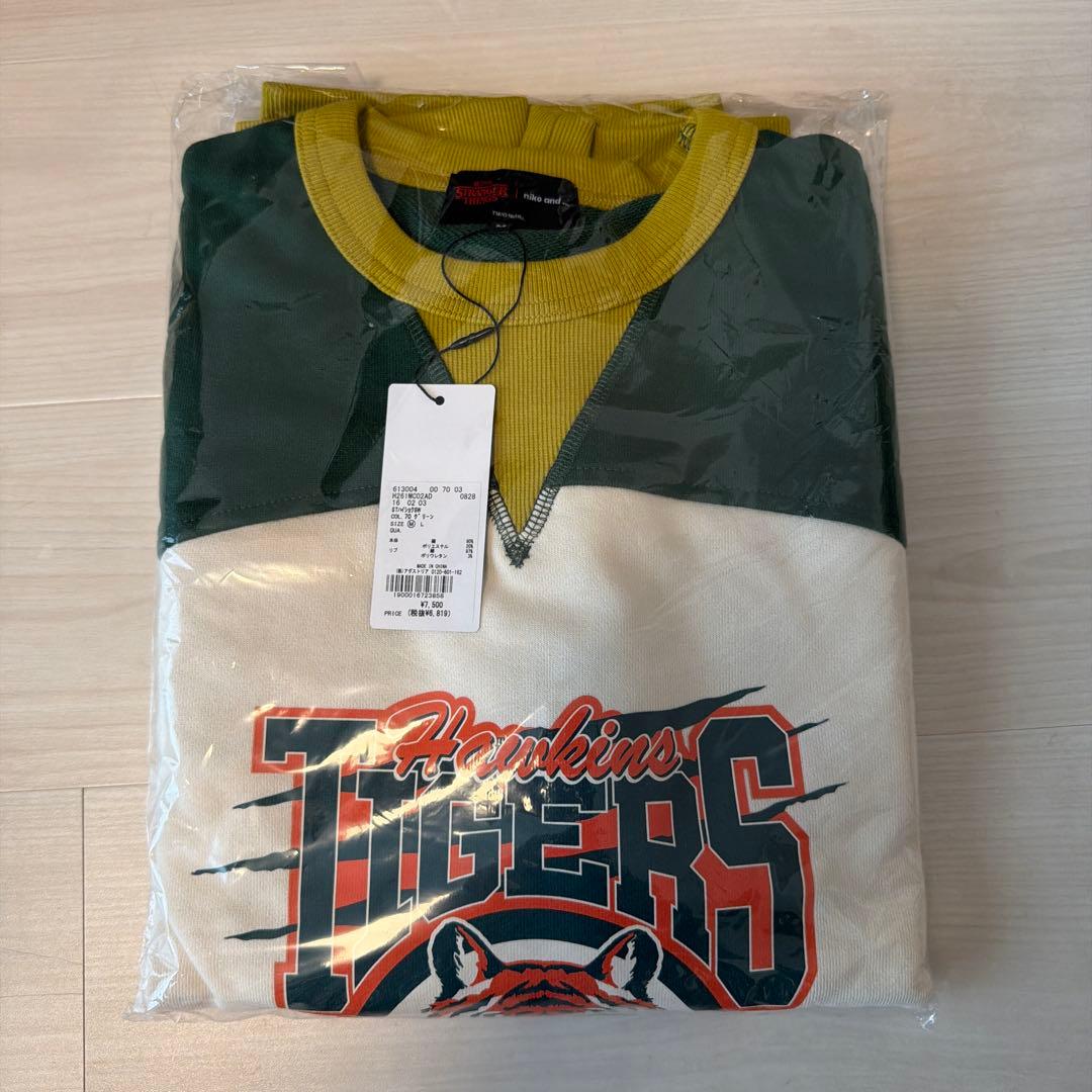 ★新品★ストレンジャーシングス ニコアンド配色スウェット