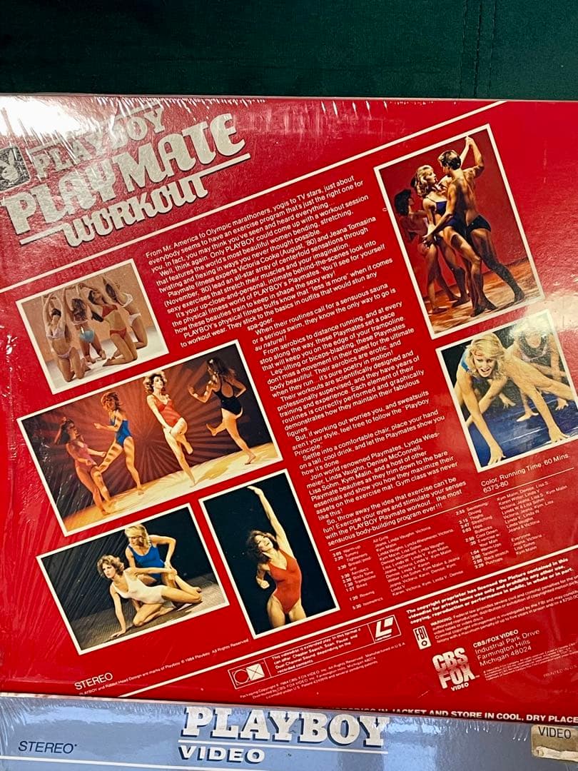 レア プレイボーイ レーザーディスク 4枚 セット VIDEO MAGZINE