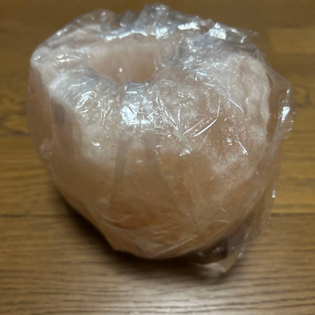 岩塩 キャンドルホルダー ヒマラヤ岩塩