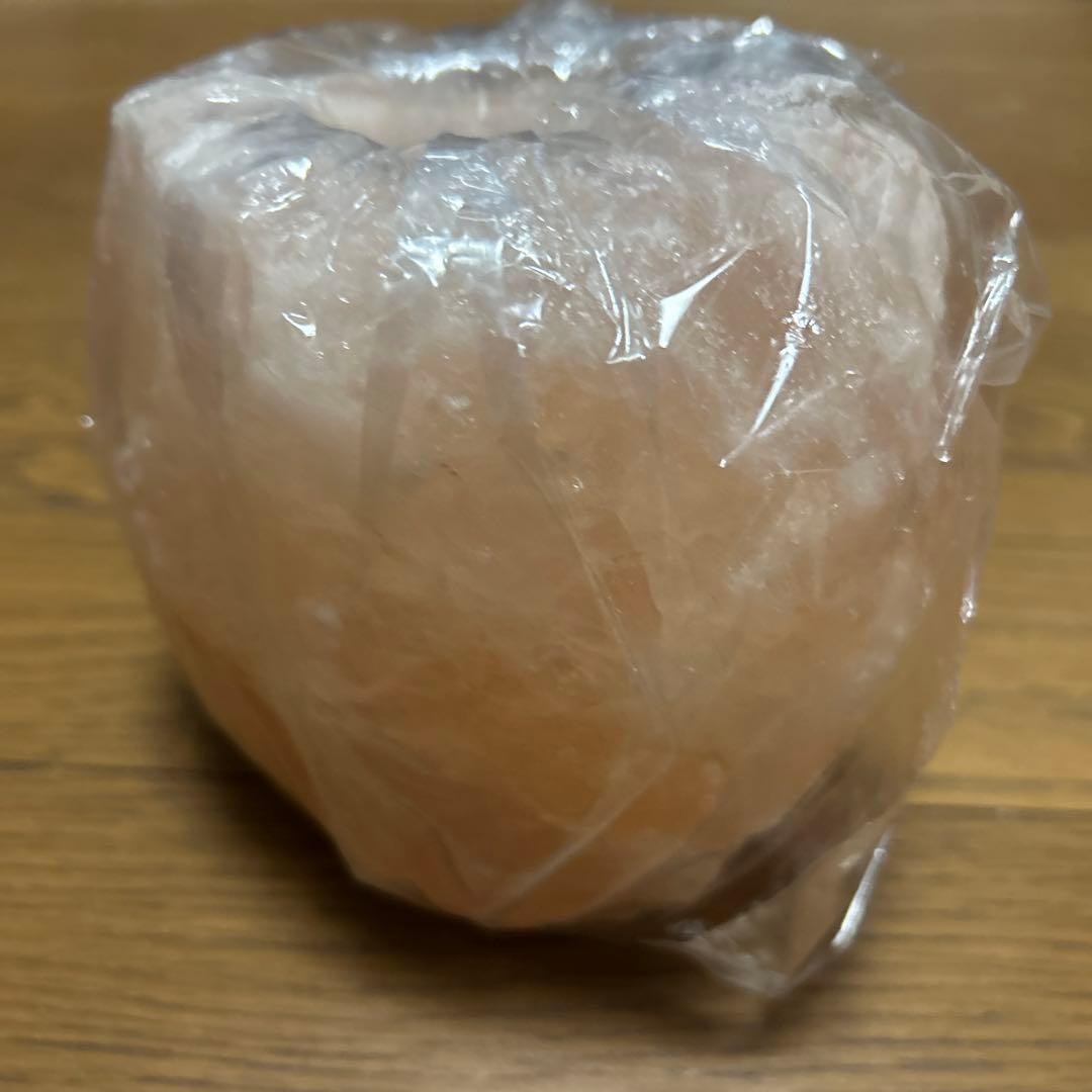 岩塩 キャンドルホルダー ヒマラヤ岩塩