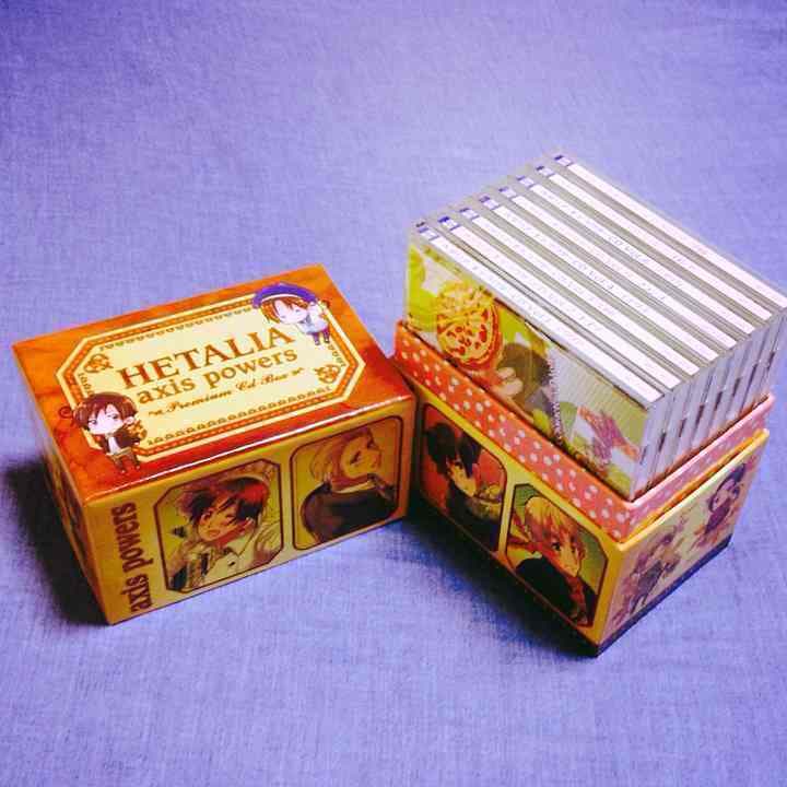 ヘタリア キャラクターCD集♡特典BOX付き