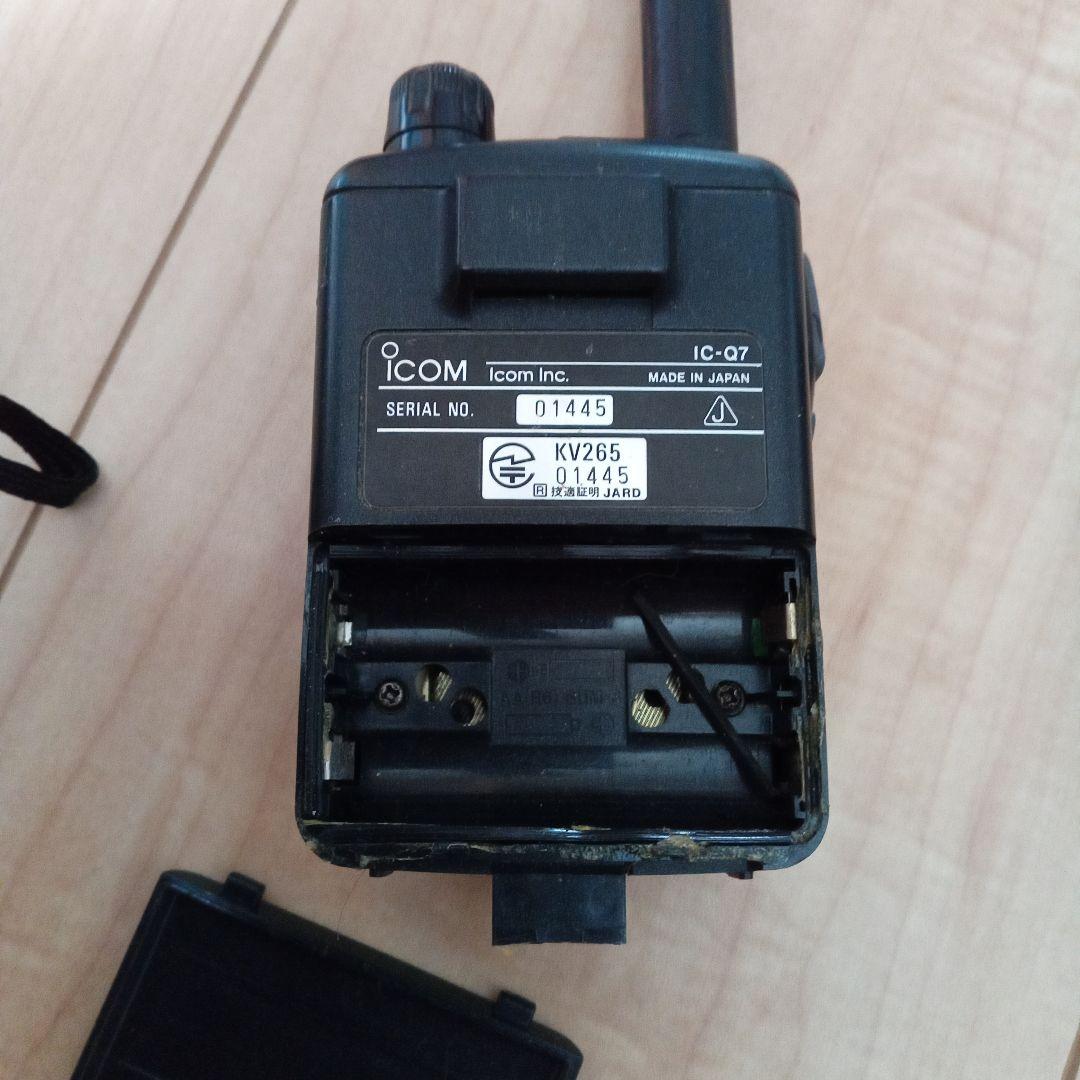 KENWOOD・Icom 他 ハンディトランシーバー＆広帯域受信機 ジャンク5台