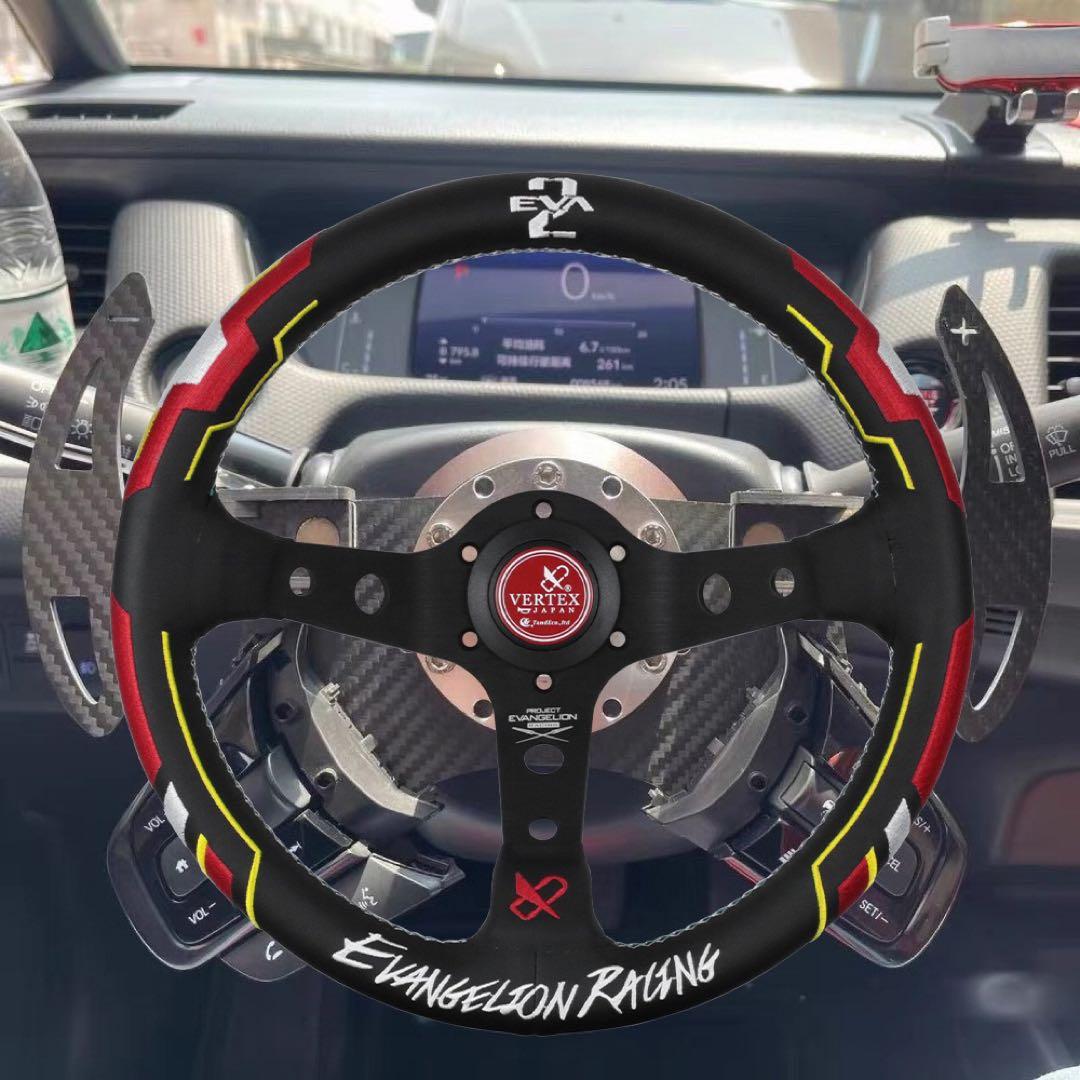 エヴァンゲリオンレーシング ステアリングホイール 320mm