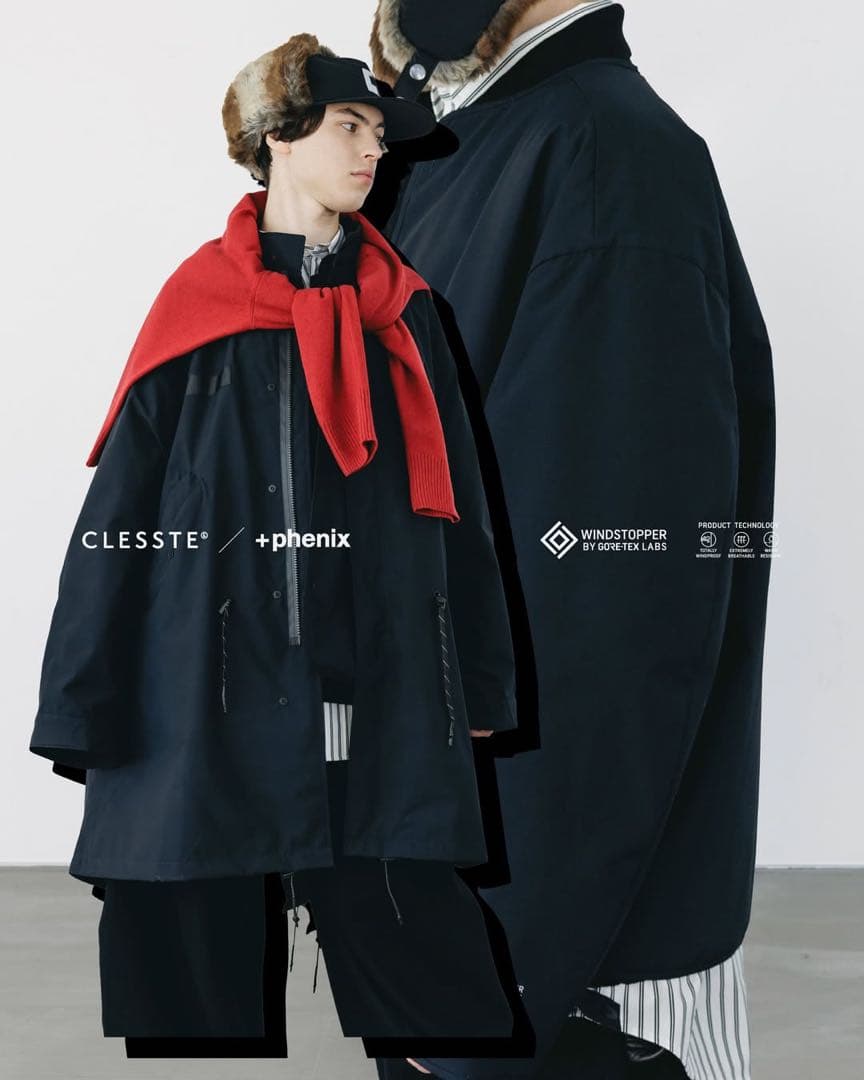 【新品】CLESSTE +phenix FISHTAIL PARKA サイズ2