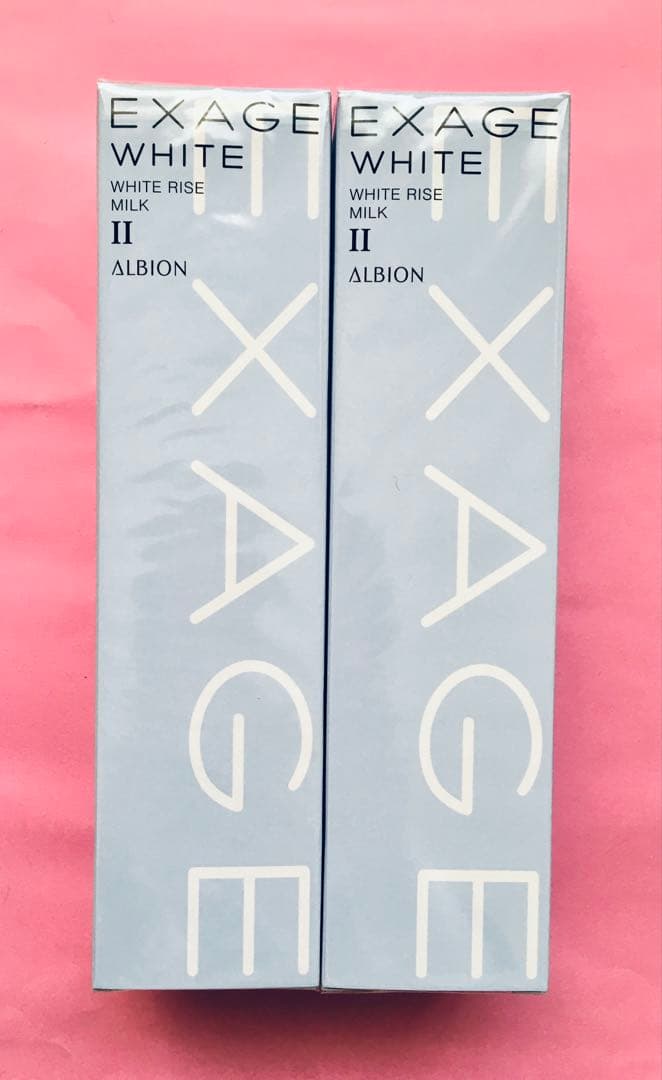 アルビオン　エクサージュホワイト　ホワイトライズミルク　Ⅱ ２本　正規品　新品