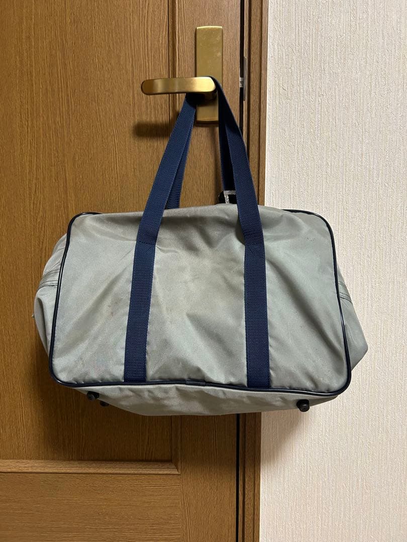 ワッぺ 旧ワッぺ スクバ グレー 中古品 キーホルダー付き♡