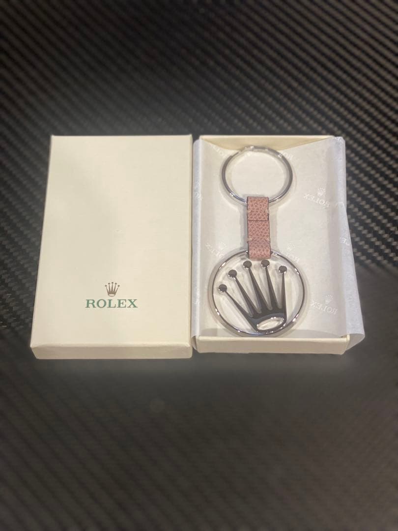 ROLEX キーホルダー シルバー