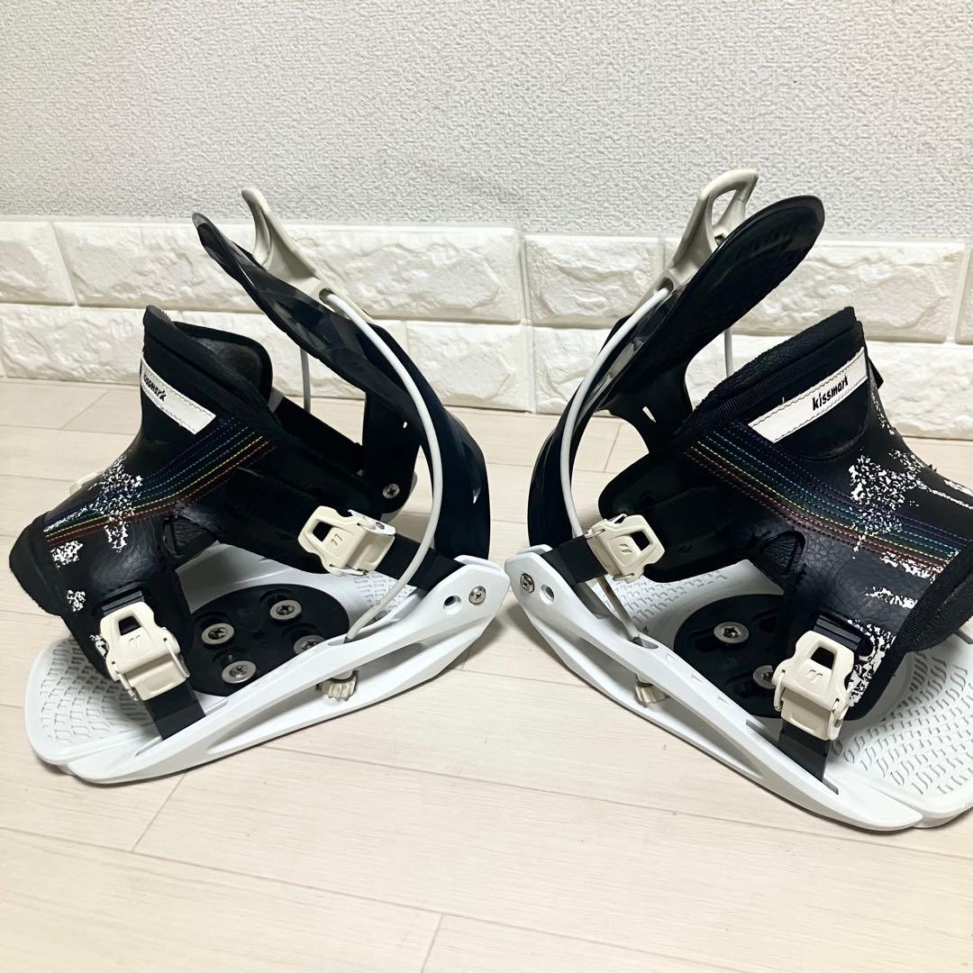 Lサイズ/キスマーク i-Fit easy スノーボードバインディング