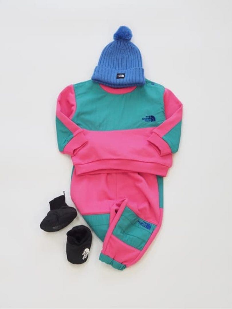 ぴ*す様 ノースフェイス　スウェット　セットアップ　ピンク