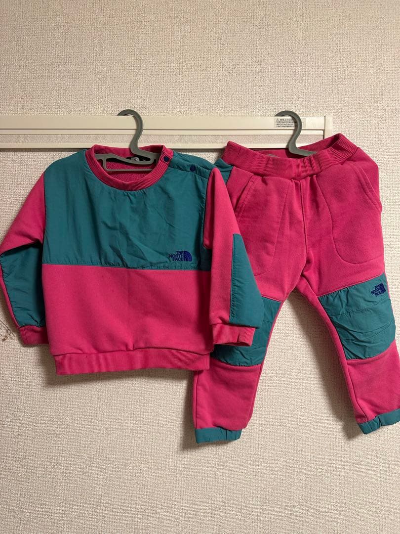 ぴ*す様 ノースフェイス　スウェット　セットアップ　ピンク