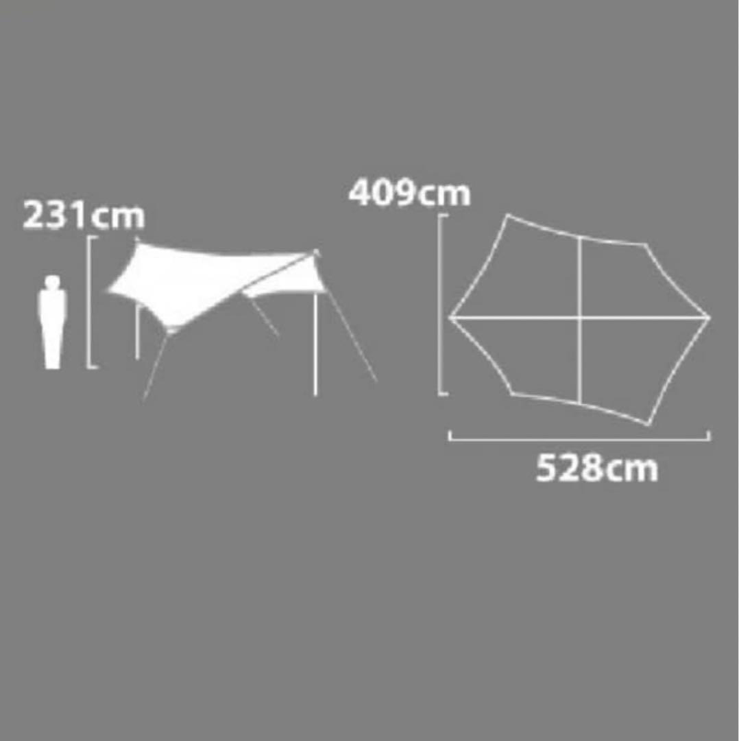 3/18まで特価 【美品】タープ NEMO シャドウキャスター165