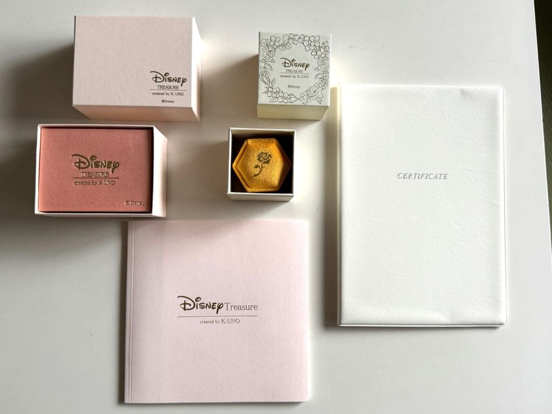 【K.UNO】The Enchanted Rose 『美女と野獣』婚約指輪