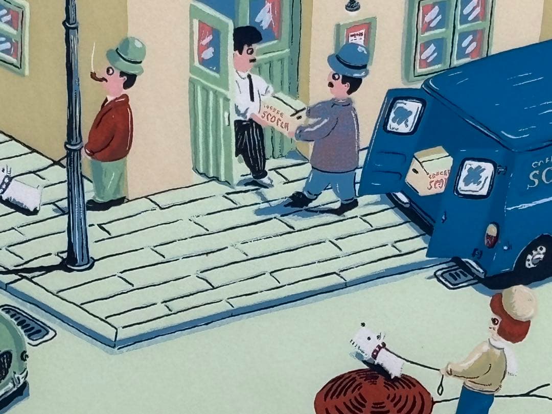 #大熊康夫 シルクスクリーン 直筆サイン　限定番号入り　3点セット 額装