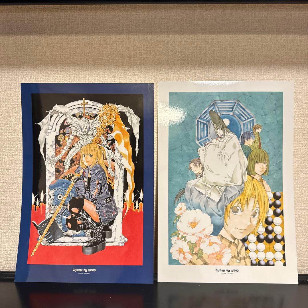 Blanc et noir : 小畑健画集 初版 ポストカードつき