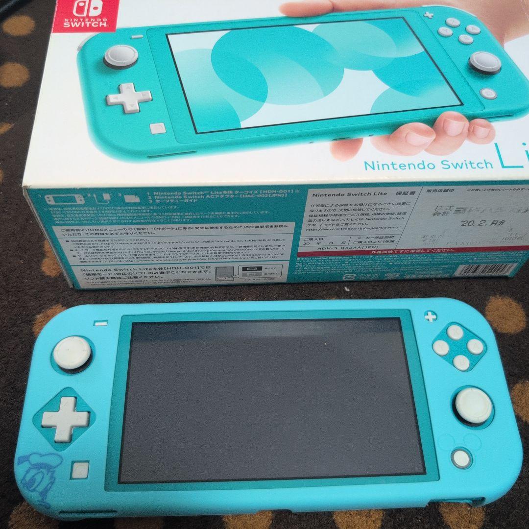 Nintendo Switch Lite ターコイズ ドナルドダック