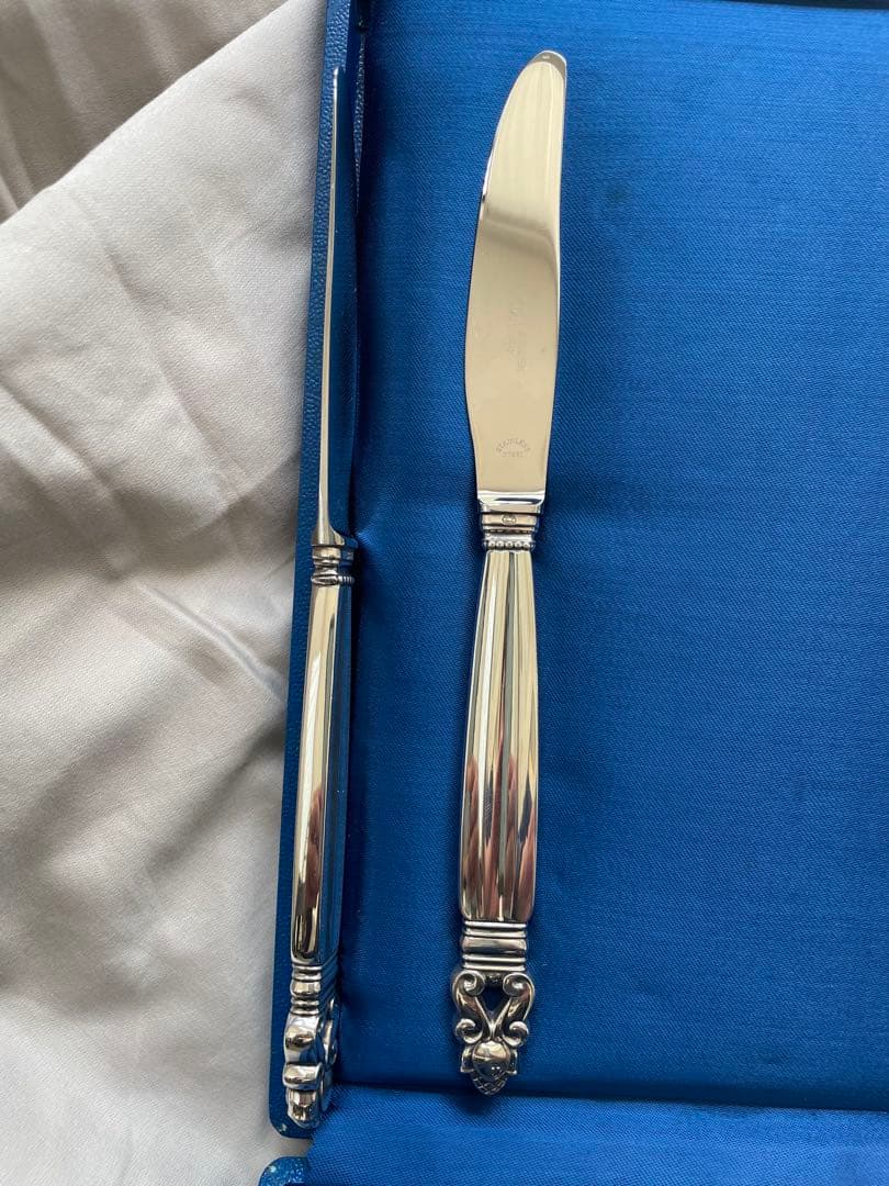 ジョージ・ジェンセン Acorn テーブルナイフ6本　箱あり