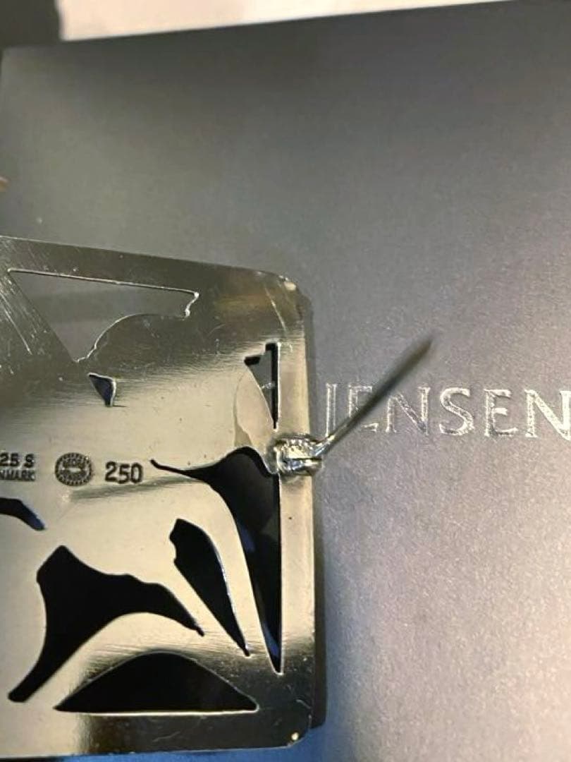 極美品  小鳥 麦 ブローチ #250 925 付属品完備