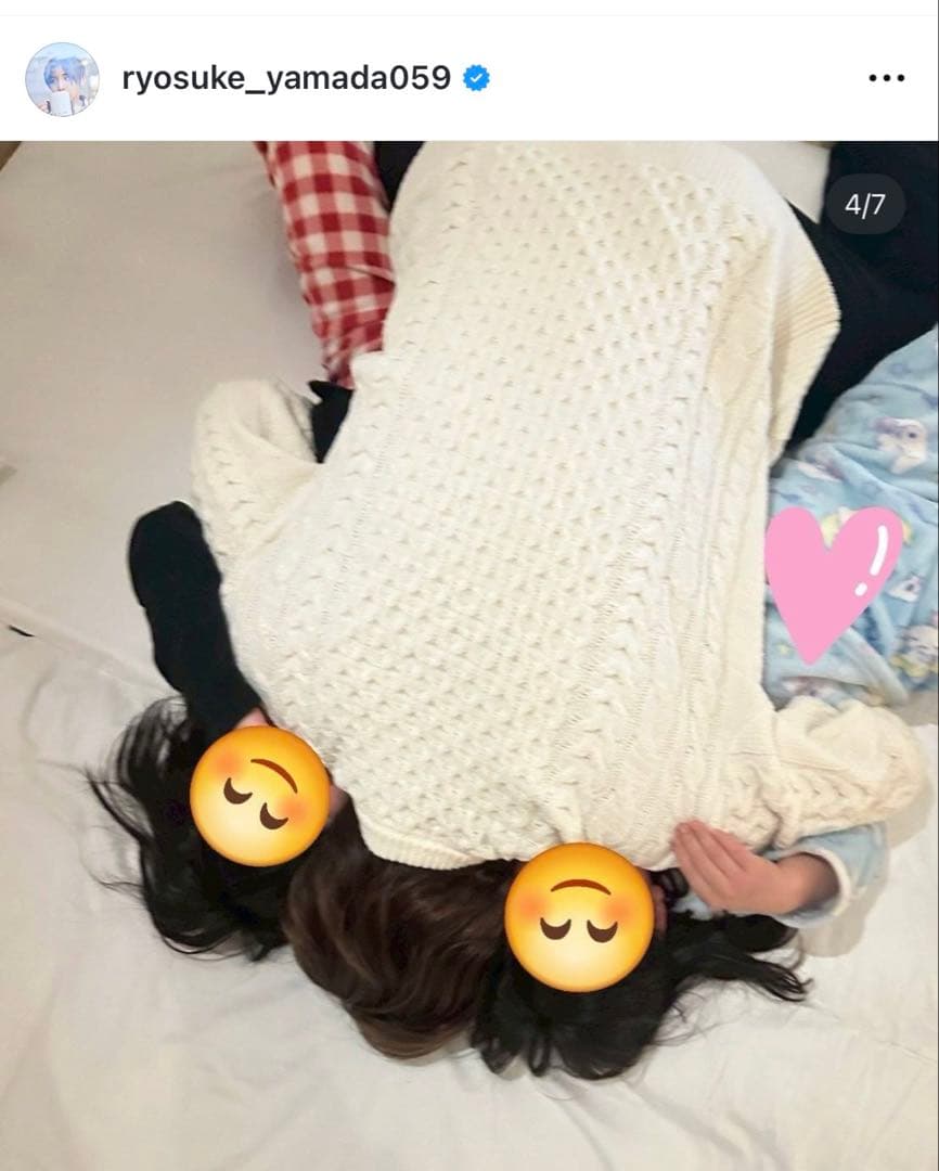 ジェラートピケ　ニット　山田涼介さん着用