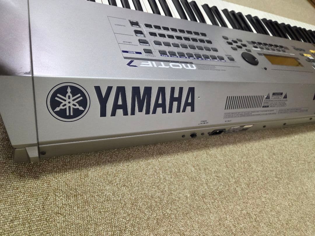 【希少】YAMAHA MOTIF 7 PLG150-PF 純正紙マニュアル付き