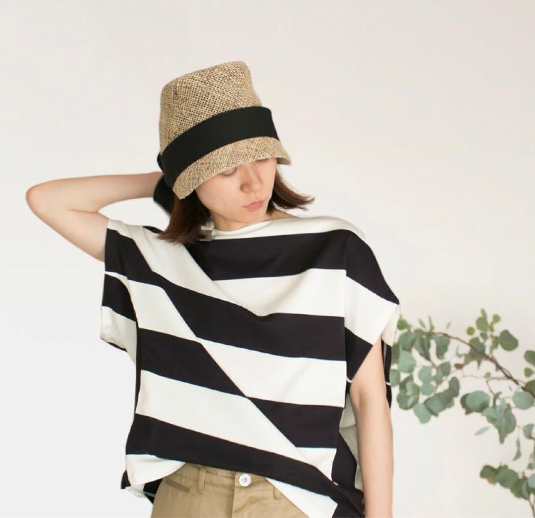 【新品未使用】【お値下げ】kubomi クボミ 麦わら帽子　58cm(大人用)