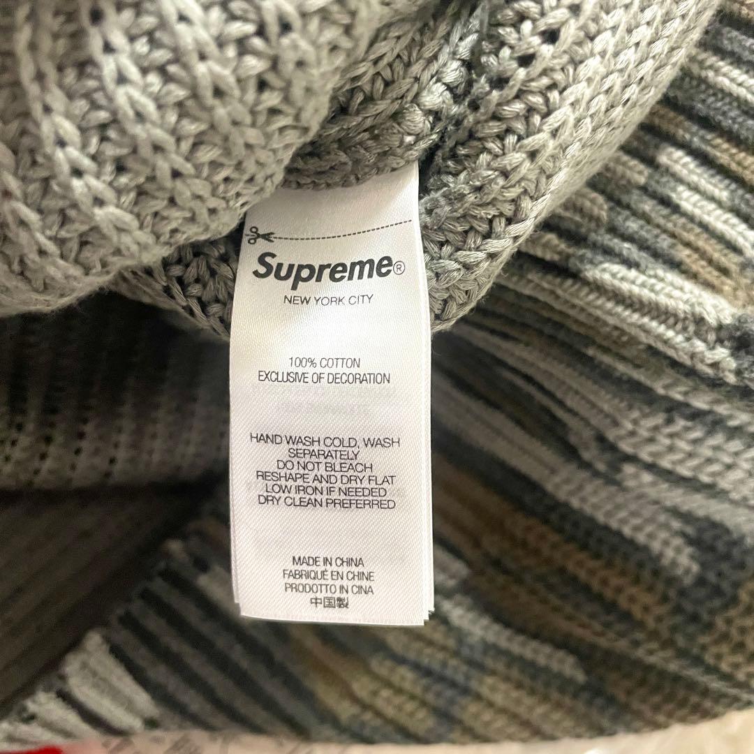 トップス supreme Old English Printed Sweater camo