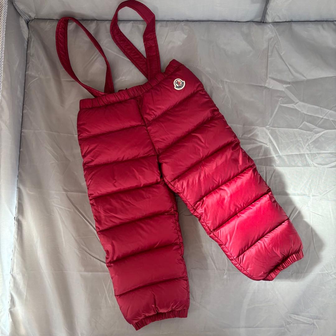 モンクレール キッズ 100cm ダウン セットアップ 美品★MONCLER