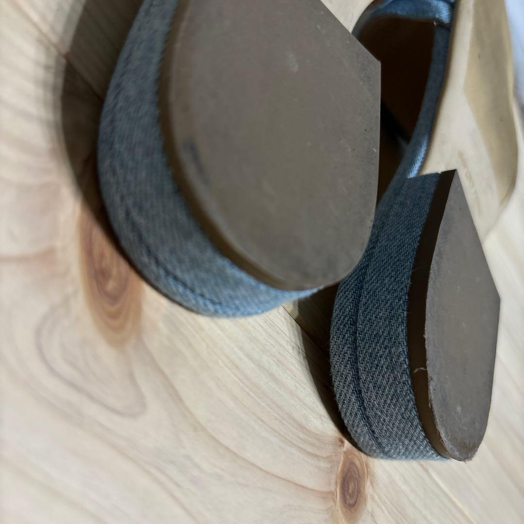 sergio rossi デニム ミュール