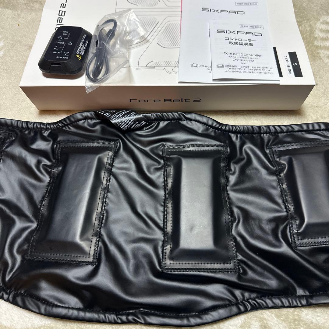 SIXPAD Core Belt 2 EMSトレーニングベルトSサイズ
