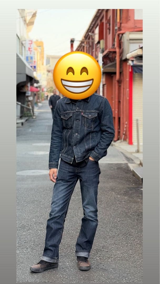 【セットアップ】リーバイス デニムセットアップ ジャケット 濃紺 LEVI’S