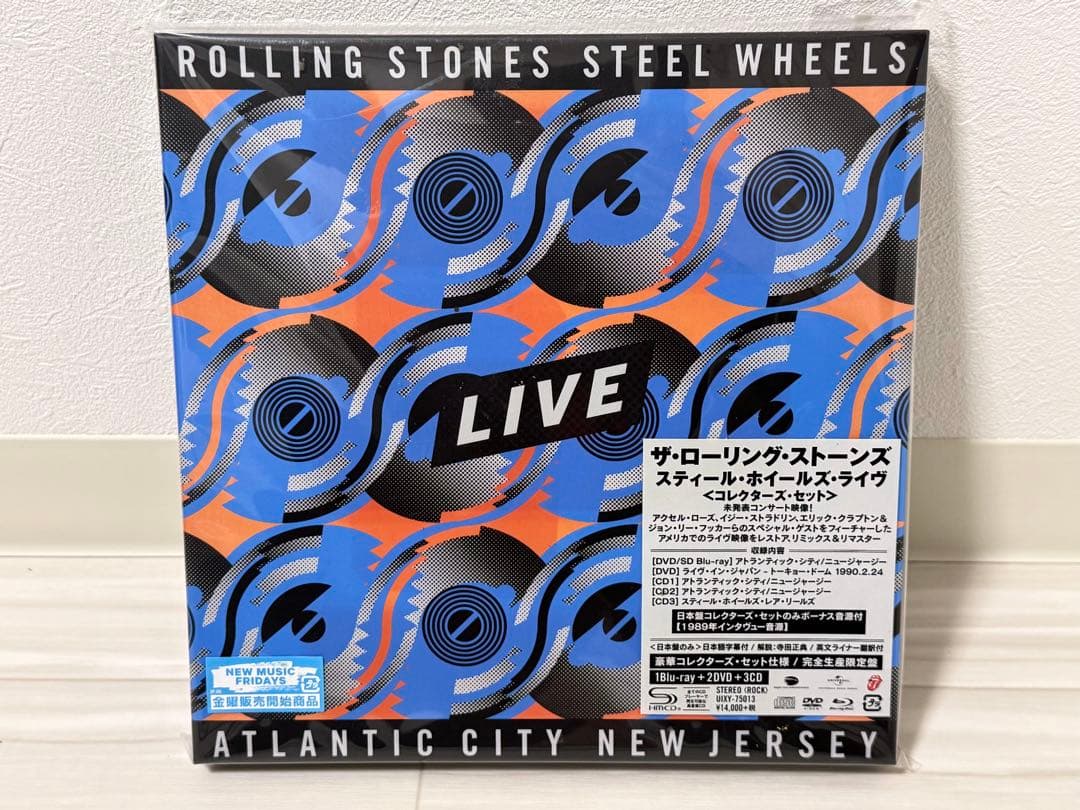 ザ・ローリング・ストーンズ＊スティール・ホイールズ・ライヴ＊コレクターズセット