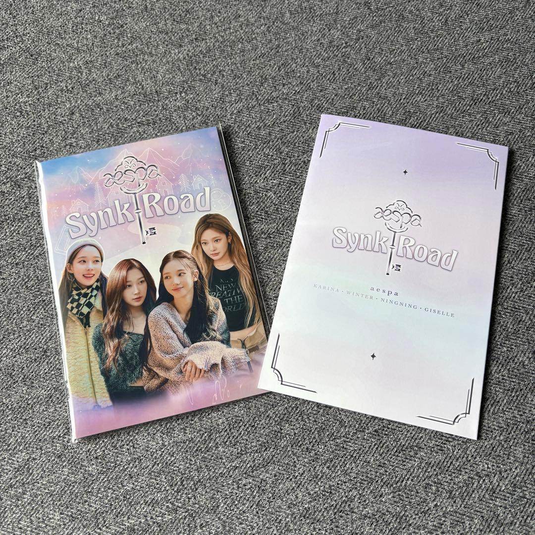 aespa synk road DVD 特典トレカ（ウィンター）付き