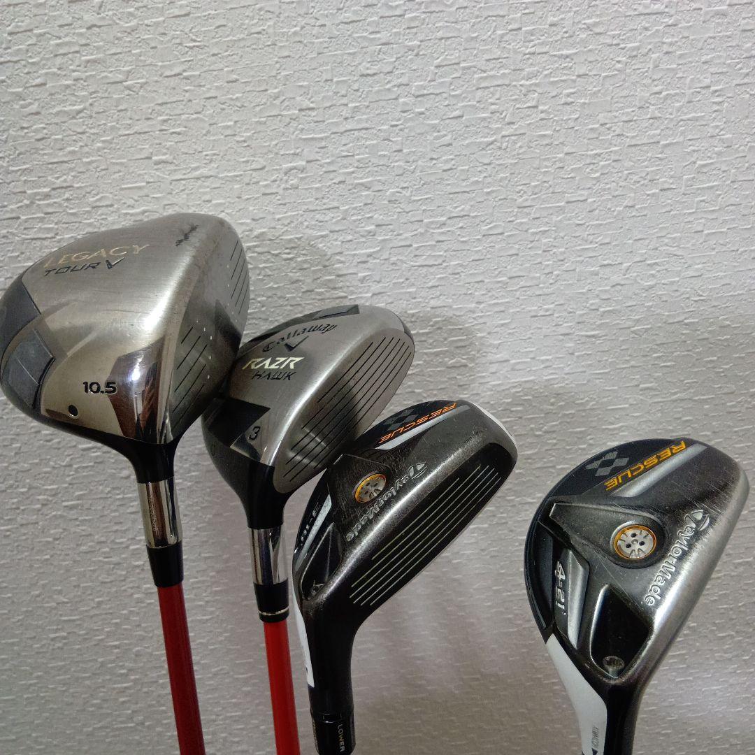ゴルフクラブ10本セット　アイアン７番欠品