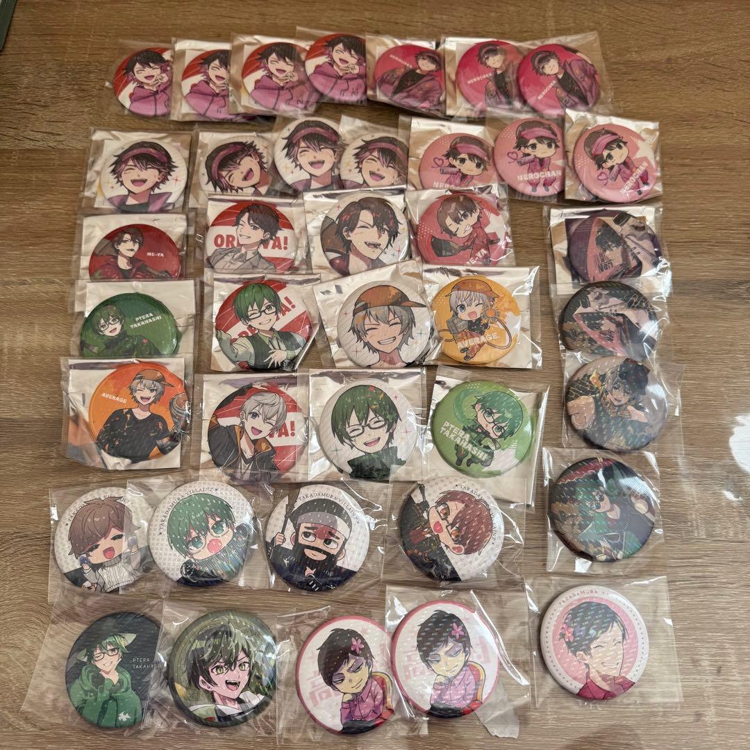 高田村 ホロ 缶バッジ