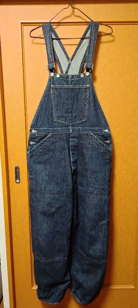 EVISU オーバーオール 道楽ペイント