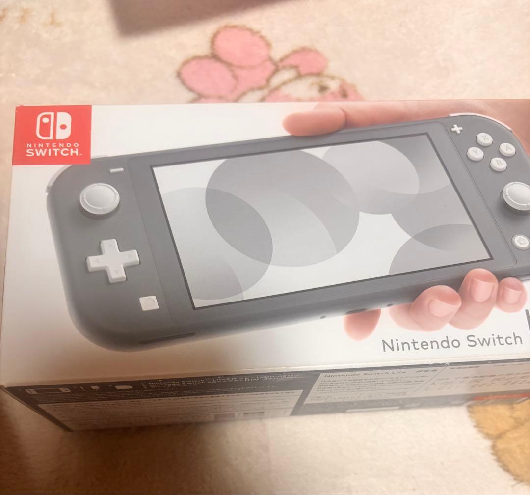 Nintendo Switch Lite グレー ACアダプター付き
