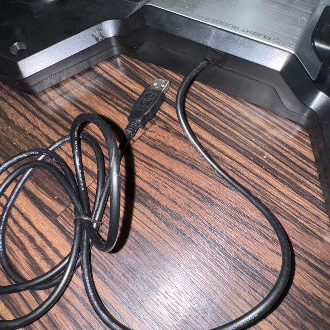 Saitek rudder pedals ラダーペダル