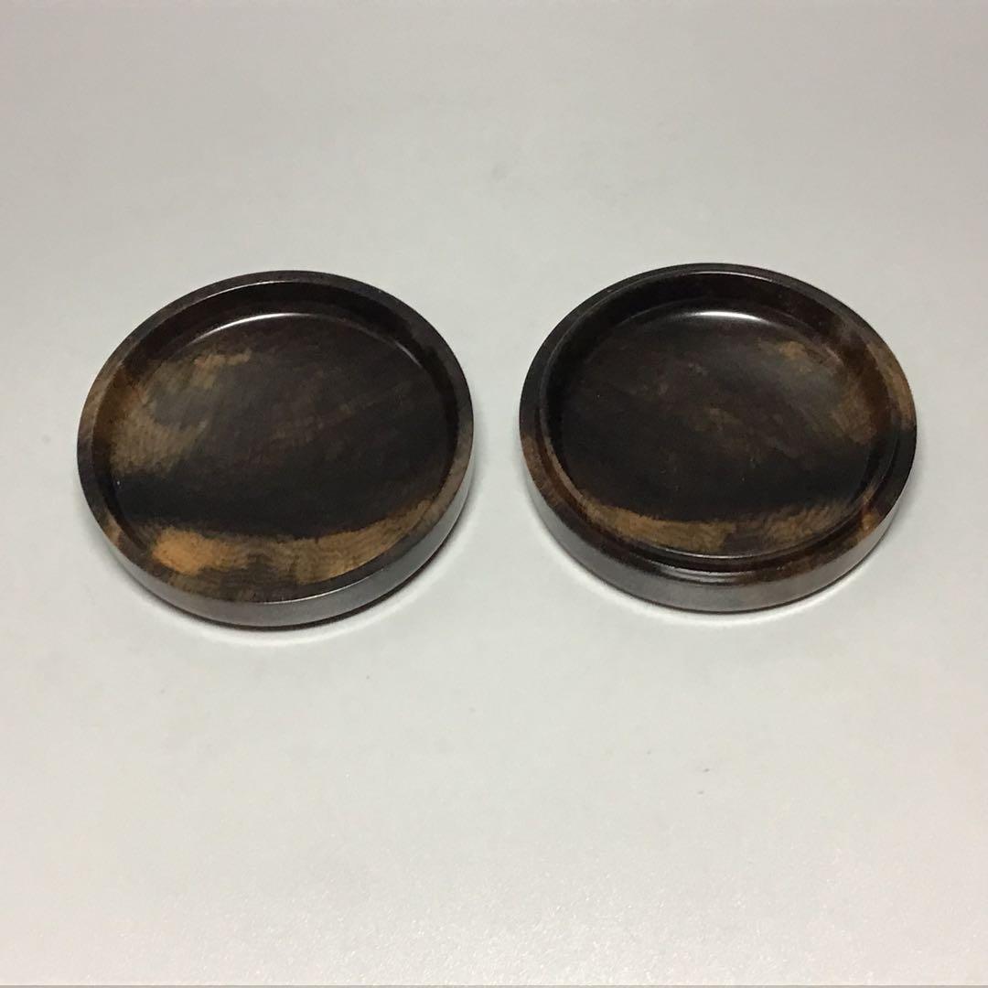 黒柿つくり　小物　ミニ食蘢　香合にも