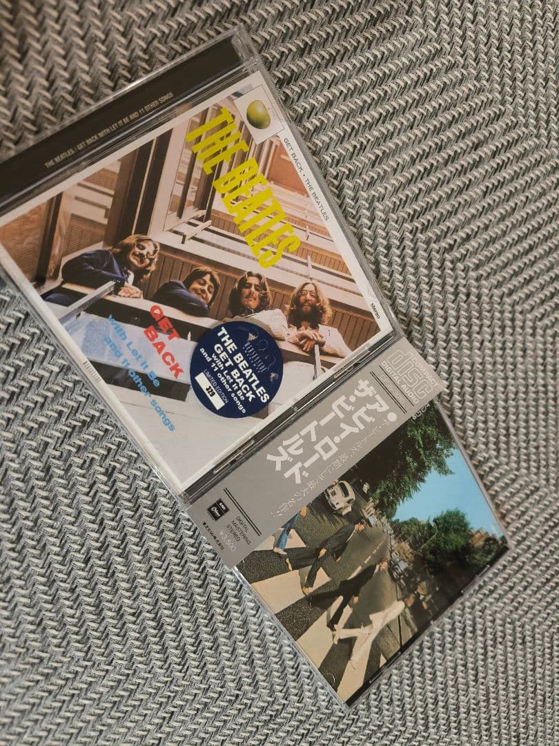 ビートルズ CD2枚 アビーロード ゲットバック