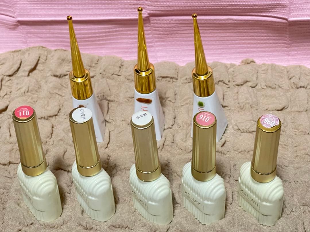 ネイルアート用品セット（and us UV-LEDライト付き）