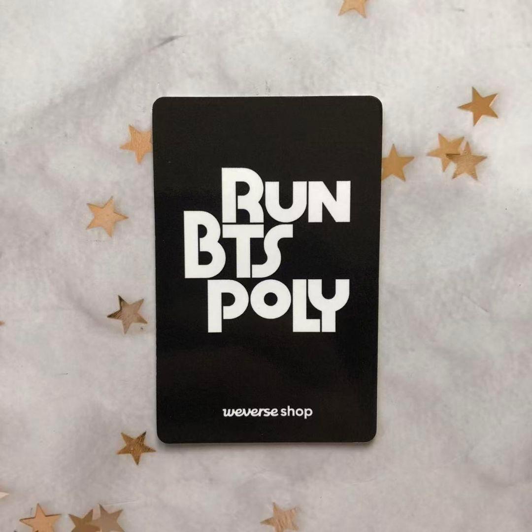 RUN BTS POLY HIGHLIGHT PACKAGE 抽選 ジミントレカ