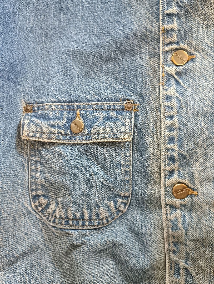 鬼フェード CARHARTT デニムカバーオール チョアコート vintage