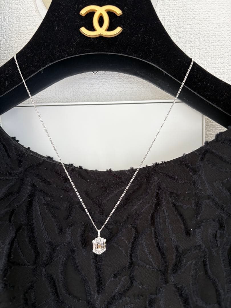 プラチナ✨ダイヤバケット0.2/0.7ctペンダントトップ✨無色透明✨