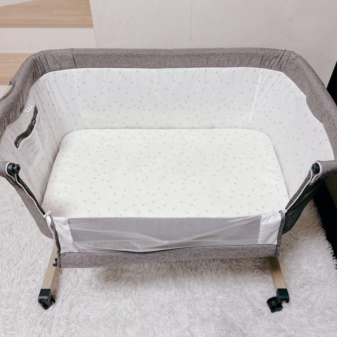 HZDMJ プレイヤードプレイヤード ベビーベッド 折りたたみ 2022改良版