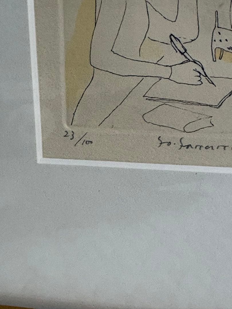 山本容子　letter 1999年