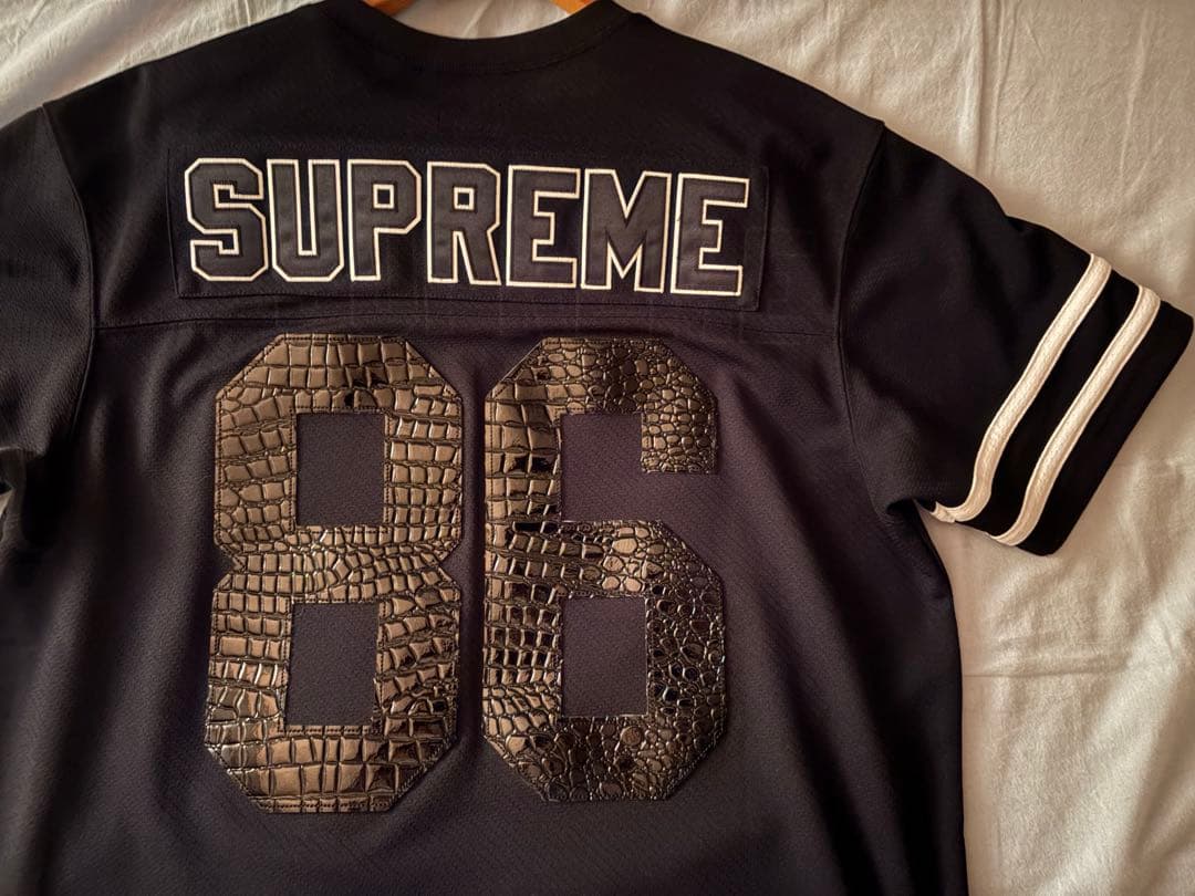 Supreme Football Jersey Black Lサイズ