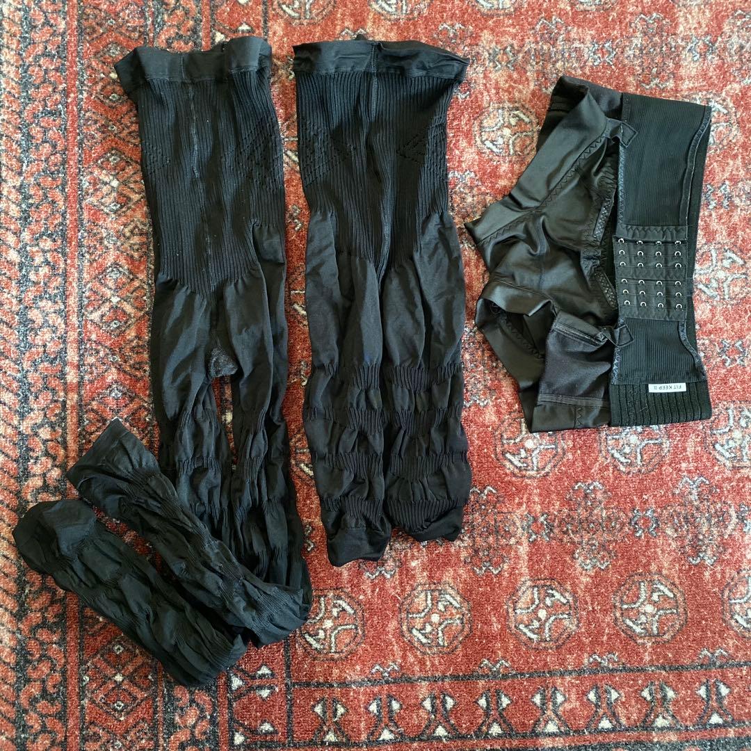 FIT KEEP II (Lサイズ) グラマラスパッツロング&ナイトスリムセット